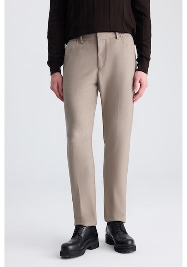 Twn Relaxed Fit Pilesiz Vizon Jogger Pantolon 5ec03sv04344m V01