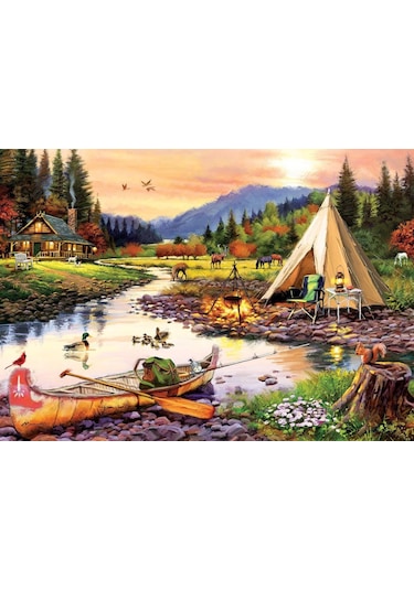 Art Puzzle 3000 Parça Kamp Dostları