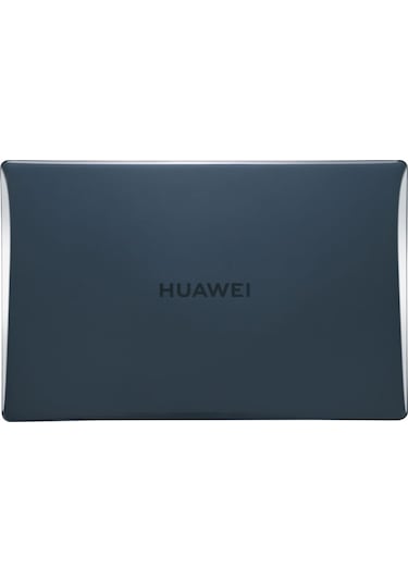 Ekılıf - Huawei Matebook D16 2023 Uyumlu - Kılıf Alt Ve Üst Koruyucu Msoft Kristal Kapak - Siyah - T27209 Siyah