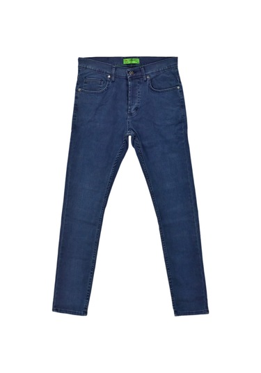 Erkek Silim Fit Jeans Pantolon 1502 Bgl-st04188 Koyu Mavi