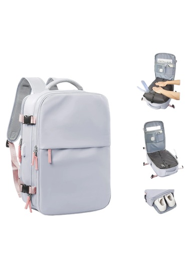 Vacuum-sealed Travel Backpack For Men Women - Lightweight Larg...