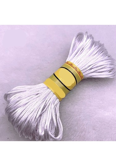 FdayAksesuar Beyaz Saten Ip 10 Metre FRDY15157