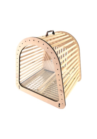 Naturbird Desenli Kuş Taşıma Kafesi