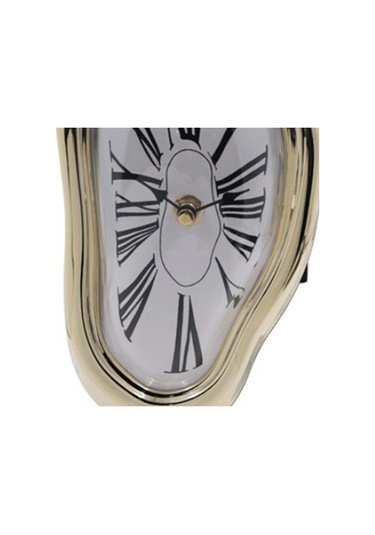 Suntek Magideal Erime Saat Duvar Süsleme Moda Dekoratif Altın Roma Altın