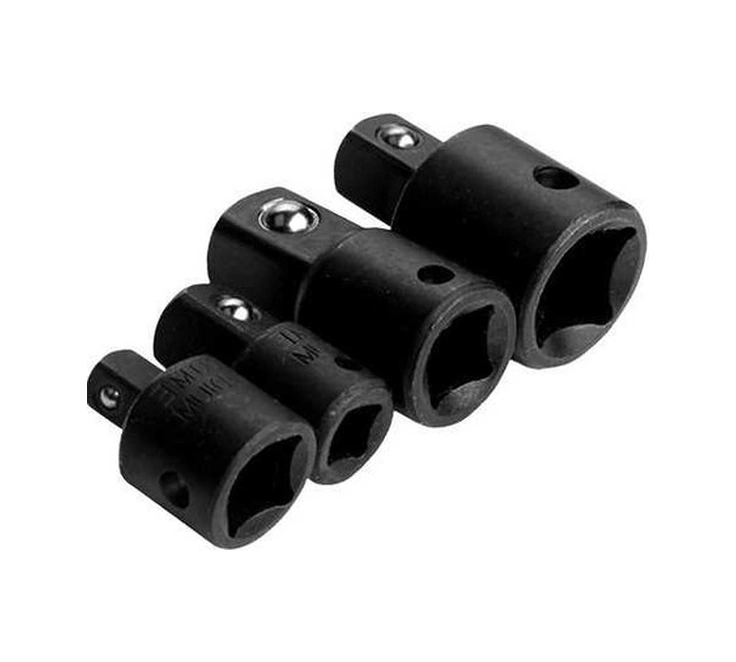 Tongxida 4 Parça Çelik Adaptör Seti - 1/4, 3/8, 1/2 İnç - Makas Ve Uygulamalar İçin