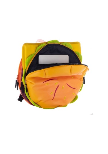 Ebitda Peynirli Burger Sırt Çantası Sırt Çantası Eğlenceli Komik Sırt Çantasıbüyük Kapasiteli Saklama Sırt Çantası Haki