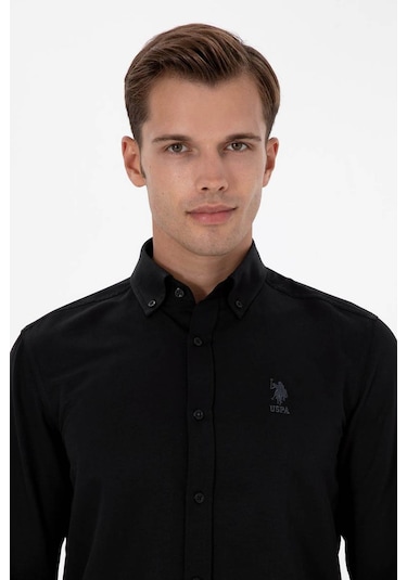U.s. Polo Assn. Gox025k Siyah Erkek Gömlek 2225582 Siyah