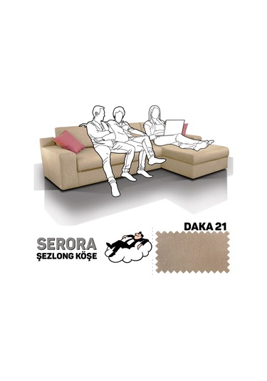 Serora Şezlong Köşe