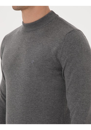 Pierre Cardin Erkek Gri Melanj Kazak /triko 50296564-vr086 Gri Melanj
