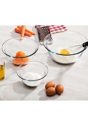 Paşabahçe 3 Parça Arda Türkmen Hazırlık Seti Karıştırma Kabı