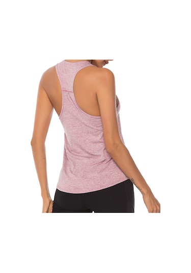 Yunboo Kadın Spor Atleti - Nefes Alabilir, Ter Emici, Antrenman Ve Yoga İçin Rahat U Kesim Ürün Bordo