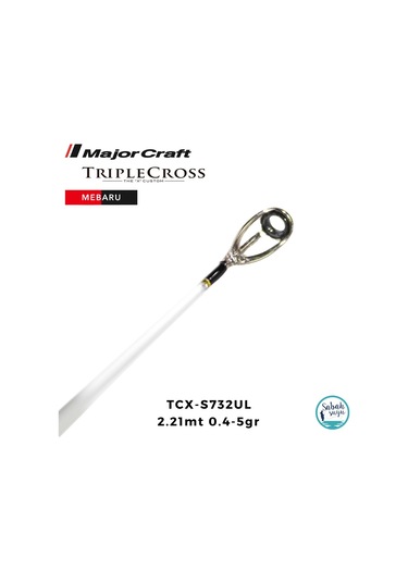 Major Craft Triple Cross Tcx-s732ul Mebaru Solid 2.21mt 0.4-5gr 2p Lrf Kamış