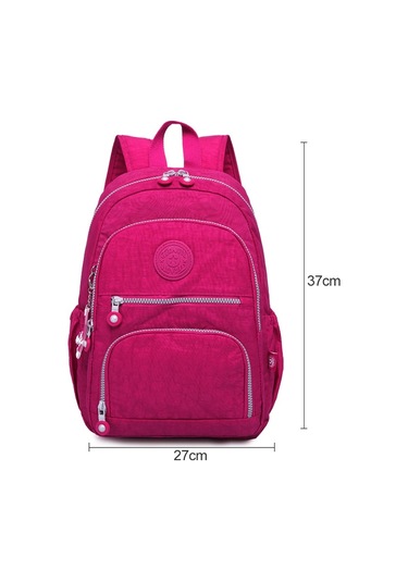 Sones Sırt Çantaları Okul Sırt Çantası Genç Kızlar İçin Kadın Dizüstü Bilgisayar Çantası Seyahat Çantası, Boyut: 27x13x37cm T1368 Şarap Kırmızısı Diğer