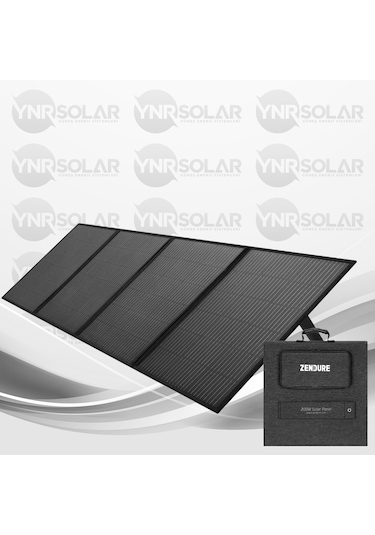Zendure 200w Monokristal Güneş Paneli