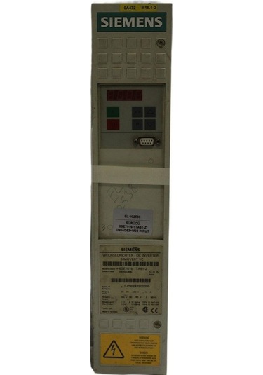 6se7016-1ta61-z Sımovert Masterdrıves Vector Control Inverter Compact Unıt 2.el