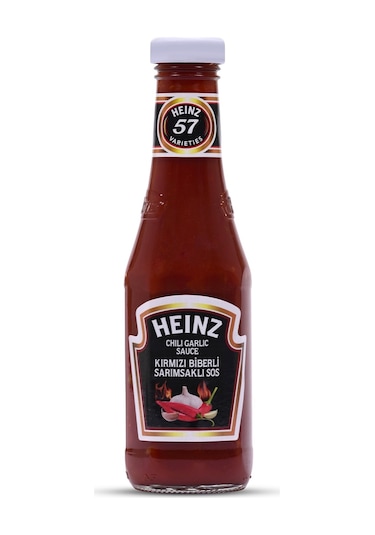 Heinz Kırmızı Biberli Sarımsaklı Acı Sos Cam 300 G