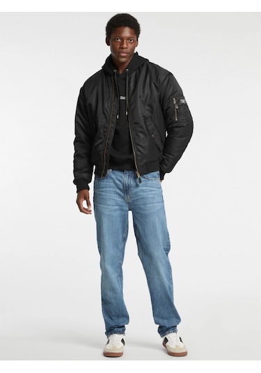 Guess Gj Bomber Erkek Siyah Bomber Ceket M5rl81whaa2-jblk Siyah