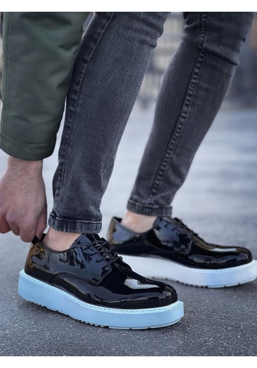 Ch001 Rbt Classic Lace Erkek Ayakkabı Sıyah Çok Renkli