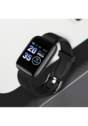 Tenfowee "116plus Akıllı Bileklik: Adım Sayar, Uyku Takip, Kalp Atışı Ölçer, Çoklu Spor Modu Ve Bildirimler"