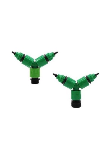 Trendooze 3 Yollu 4/7mm Hortum Ayırıcı, Y Hızlı Bağlantı Damla Sulama Adaptörü 6340 Diğer