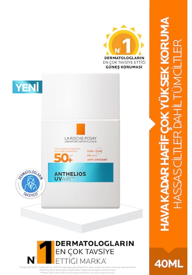 La Roche Posay Anthelios Uvair Spf50+ Yüz Güneş Kremi