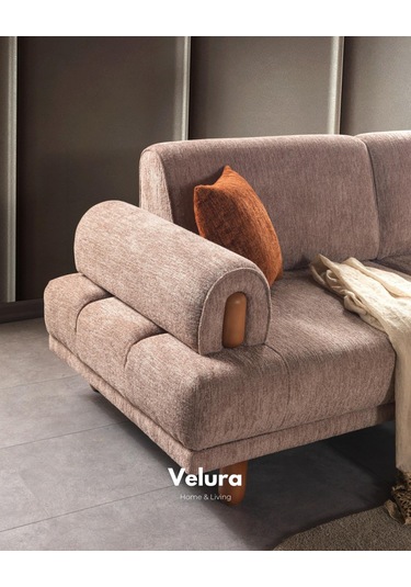 Elit Köşe Koltuk Takımı Ekru