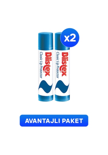 Blistex Classic Lip Protector SPF10 Dudak Koruyucusu 2 x 4.25 G