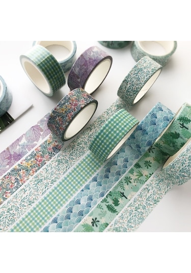 Cbtx 10 Pcs El Kitabı Ve Kağıt Sevimli Bant, Renk Rastgele Teslimat