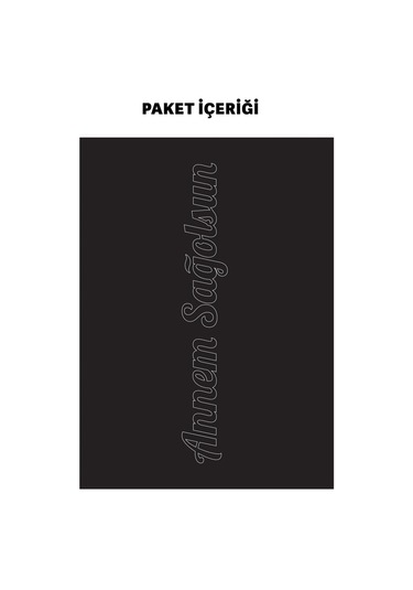 Annem Sağolsun Araç Sticker 21x29 Cm, Oto Sticker, Araba Sticker