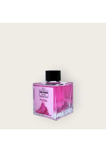 Pudra Bambu Çubuklu Oda Kokusu 100 Ml Cam Şişe