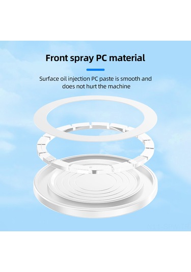 Maiyame iPhone Uyumlu 15/14/13/12 Serisi İçin Magnetik Duvar Stantı - Alüminyum+silikon Malzeme, Sağlam Tutuş, Çizik Koruması, Siyah