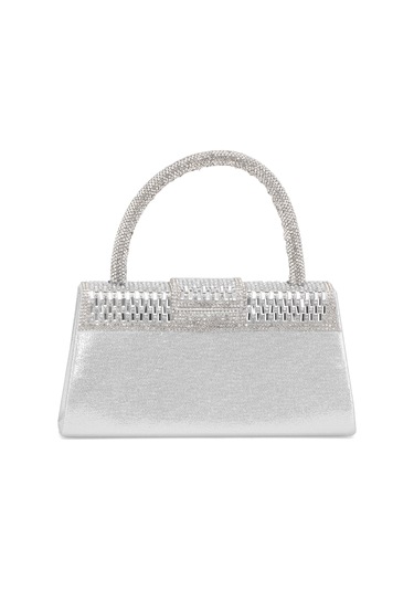 Guja 25kc1285 Kadın Taşlı El Abiye Çanta Gümüş Gümüş
