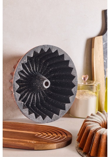 Cake Pro Döküm Yıldız Rose Kek Kalıbı Rose