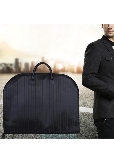 Homyl Şık Kıyafet Saklama Çantası - Moda Tutkunları İçin Siyah