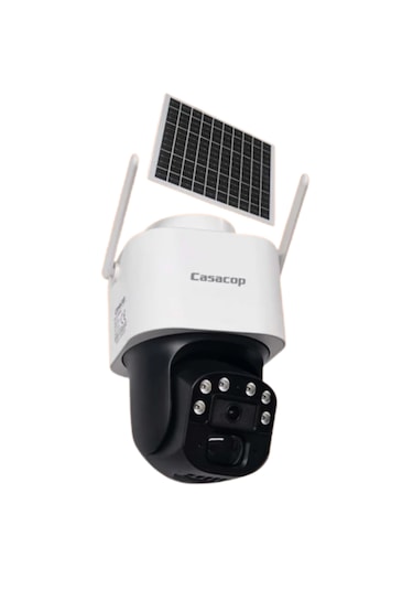 Casacop Q9 4g Solar Sim Kartlı Sesli Alarmlı Suya Dayanıklı Kamera