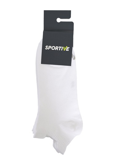 Spt Unisex Beyaz İkili Antrenman Çorabı 25yuc004-byz 1738486 Beyaz