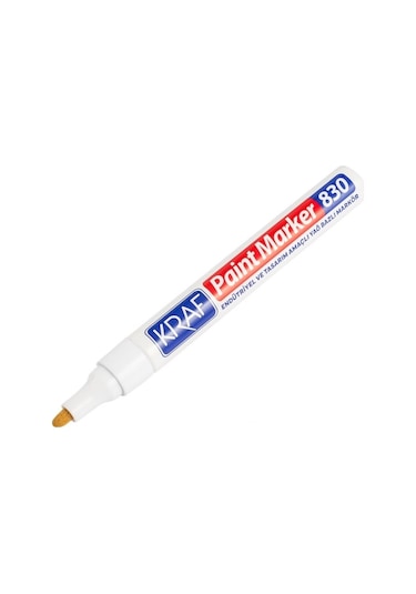 Liva Kraf 830 Paint Markör Beyaz 12'Li