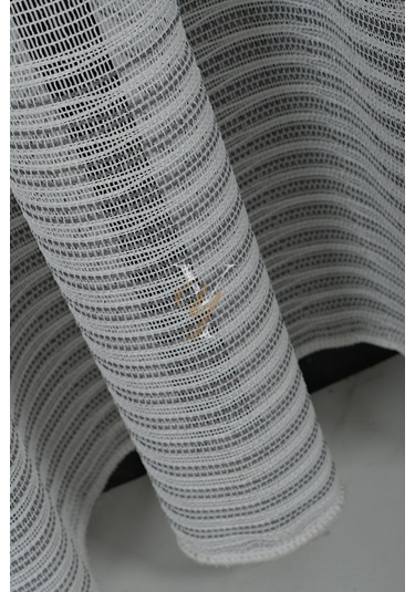 6021 Tül Perde V-gri Gri