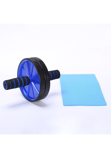 Aurora İki Tekerlekli Karınkaslarını Tekerleğiegzersizikarınkaslarını, Sırt Genişkasını Karipmanı Mavi