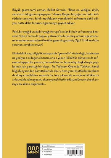 Ne Yediysem Oyum