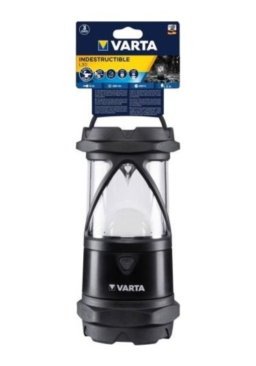 Varta Indestructible L30 Pro 450 Lümen Fener Siyah