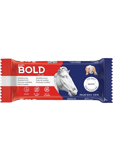 Smarta Bold Beyaz 250 Gr Seramik Kili Beyaz