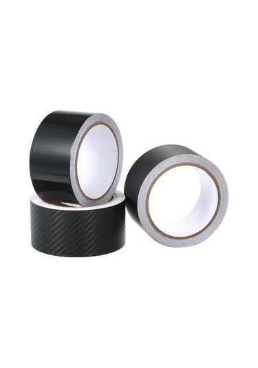 Konesam Pvc Araba Gövde Korumalı Sticker - Mat Siyah, Parlak Siyah, 3d Karbon Fiber Seçenekli - Kabarcıksız Uygulama, Hava Oluklu Dekoratif Strip