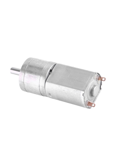 Wezone 12v Dc 200rpm Yüksek Tork Tam Metal Dişli Motor, 20mm Dış Çaplı Azaltmalı Girişimli Motor