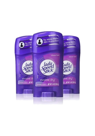 Stick Invısıble Dry Shower Fresh 40g X3