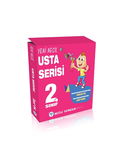 Mutlu Usta Serisi 2 Sınıf Seti 2025 Yeni