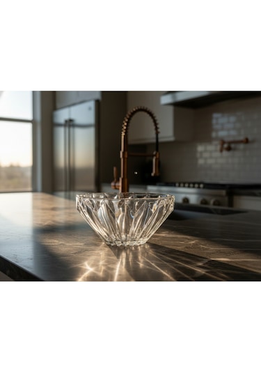 Kristal Bol Kase Meyvelik 25 Cm