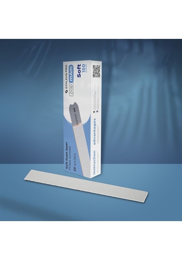 Staleks Manikür Pap-mam Yumuşak Giydirmeli Yedek Zımpara Soft 150 Grit 25li