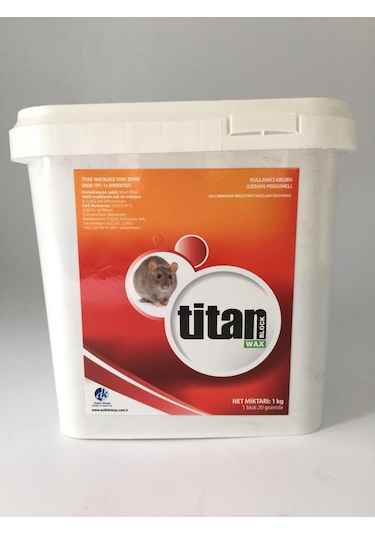 Titan Wax Block Fare Zehiri 1 KG