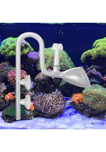 Suntek Akvaryum Cam Zambak Boru Skimmer Kontrol Su Seviyesi 10-mm